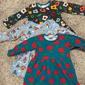 Hanna Andersson Kids Dresses - Multicolor Floral and Patterned